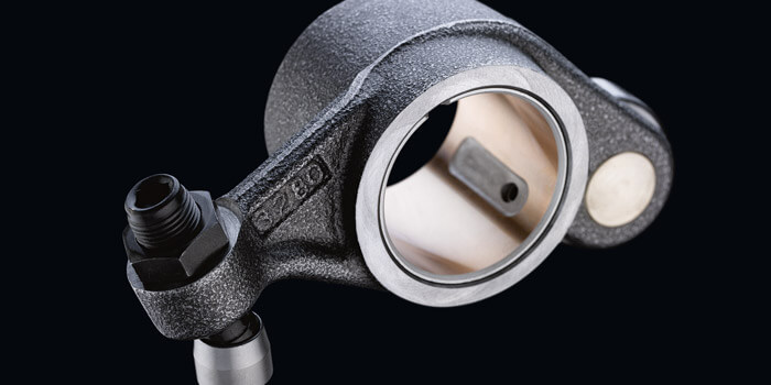 Kipphebel & Ventilbrücken für MAN & Mercedes Bild eines Kipphebels von MS Powertrain für die Firmen MAN und Mercedes.