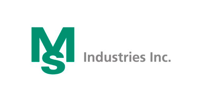 Logo des MS Industries Inc. welche 2013 innerhalb Michigans umzog.